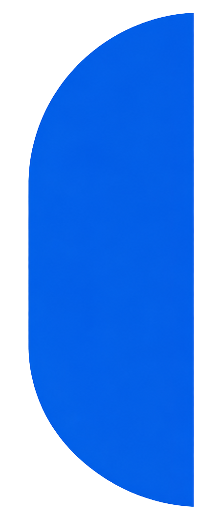 Blue background shape
